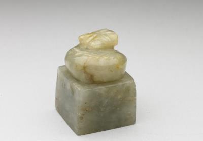 图片[3]-Green jade seal, Song to Yuan dynasties, 960-1368 C.E.-China Archive